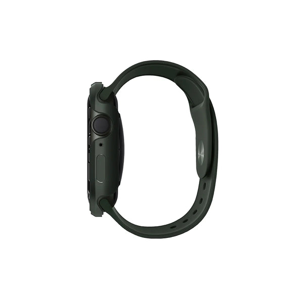 Funda híbrida fabricada en aluminio color Verde para Apple Watch 45 | 44 mm