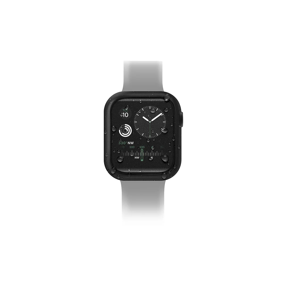 NAUTIC Funda para Apple Watch 45 mm con protector de pantalla cristal templado sumergible