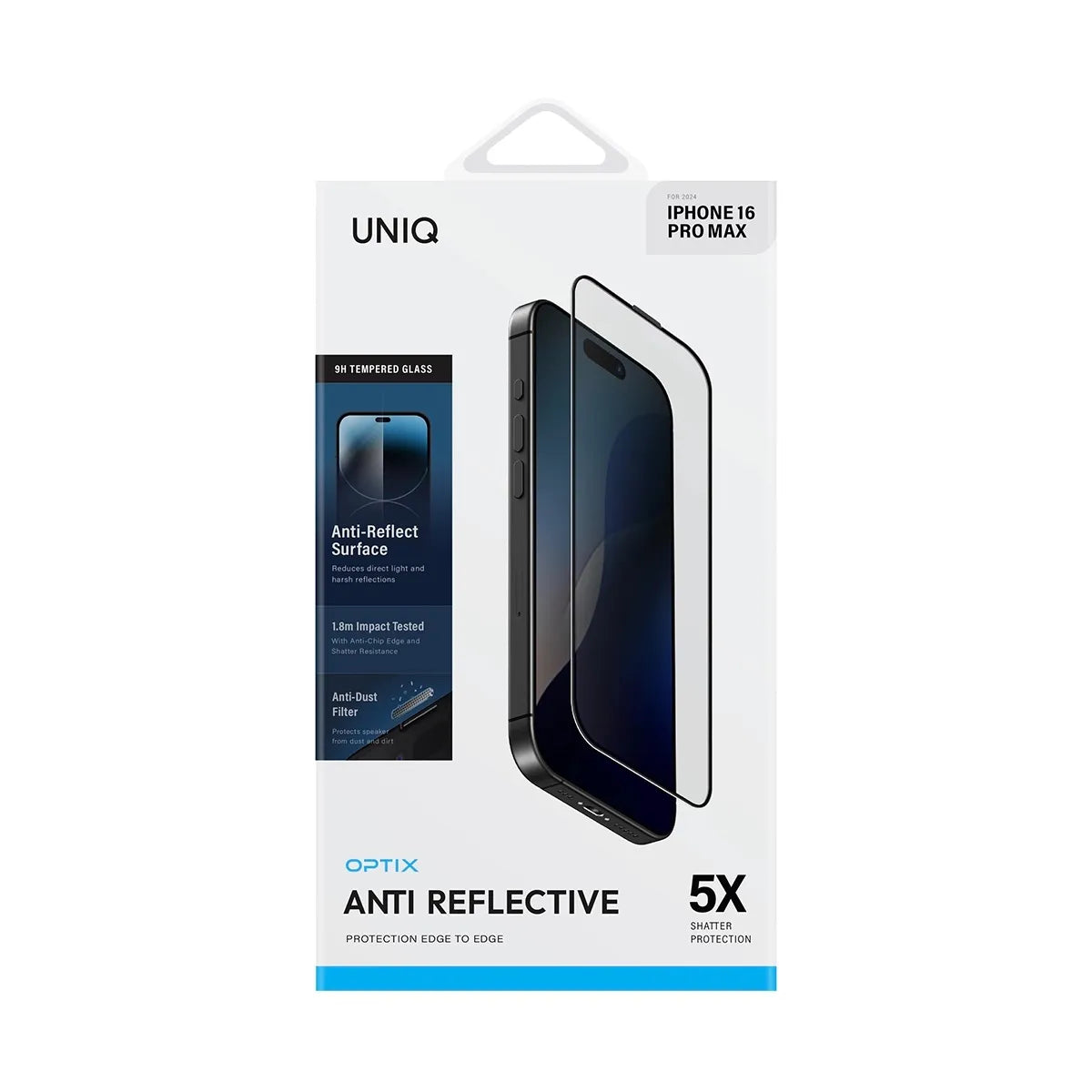 ANTI-REFLECTIVE Protector de Pantalla para iPhone 16 Pro Max