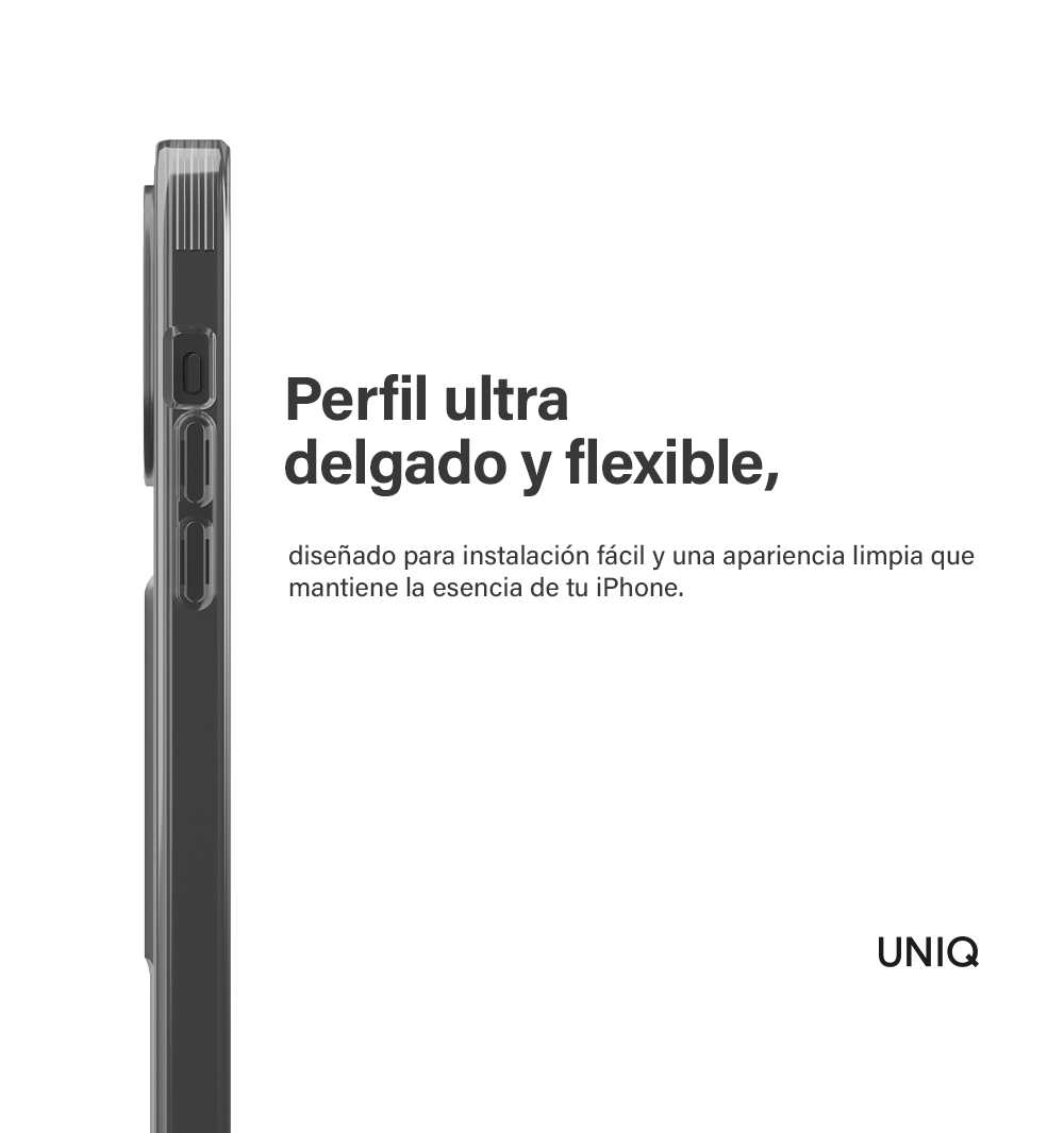 AIR FENDER Funda para iPhone 14 Plus transparente