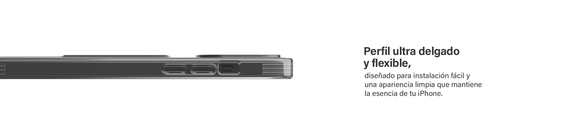 AIR FENDER Funda para iPhone 14 Plus transparente