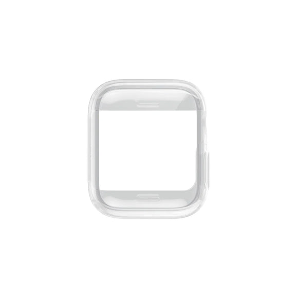 Funda híbrida transparente con protector de pantalla color Transparente para Apple Watch 40 mm