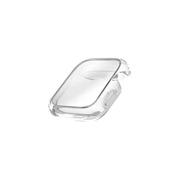 Funda híbrida transparente con protector de pantalla color Transparente para Apple Watch 41 mm