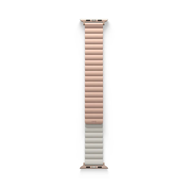 Correa magnética bicolor reversible color Rosa | Beige para Apple Watch 41 | 40 | 38 mm