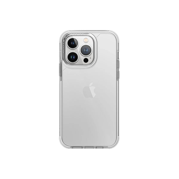 Funda híbrida con bumper anti impacto color Blanco para iPhone 15 Pro