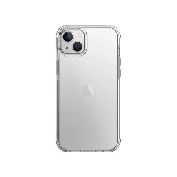 Funda híbrida con bumper anti impacto color Transparente para iPhone 14 Plus