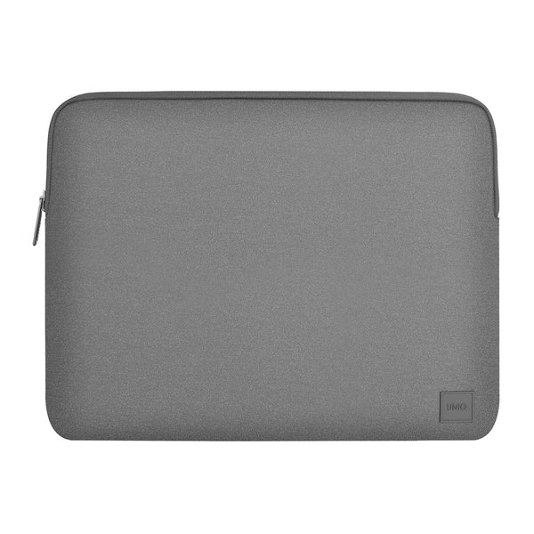 Funda impermeable fabricada en neopreno suave color Gris para MacBook hasta 14"