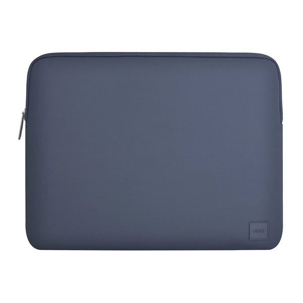 Funda impermeable fabricada en neopreno suave color Azul Oscuro para MacBook hasta 14"