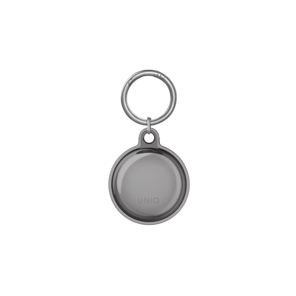 Funda Llavero transparente color Humo para AirTag 1ª generación