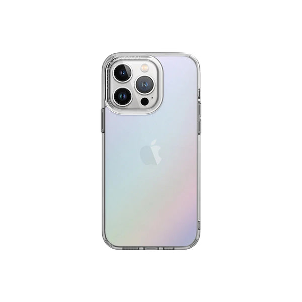 Funda híbrida con protección rígida 3H color Tornasol para iPhone 14 Pro