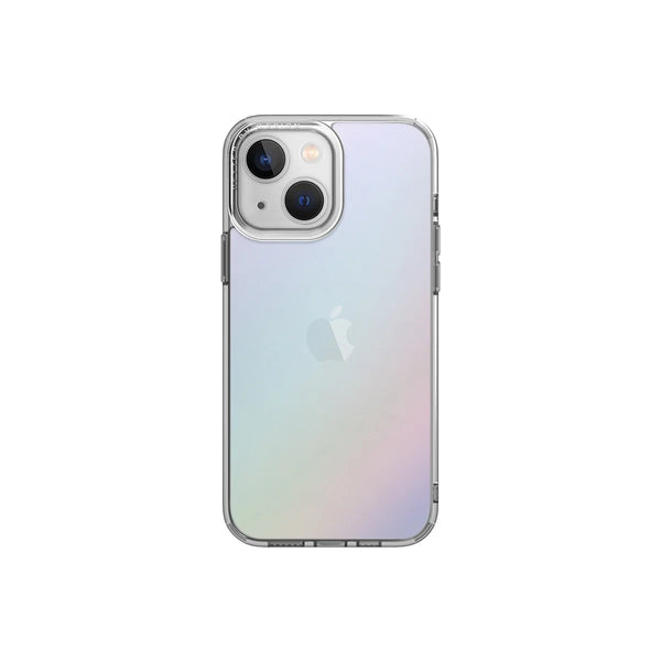 Funda híbrida con protección rígida 3H color Tornasol para iPhone 14