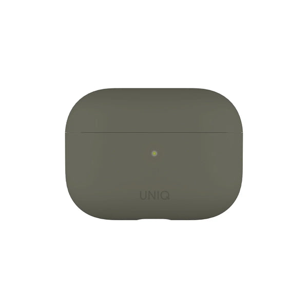 Funda híbrida de silicón premium color Gris Musgo para AirPods Pro 1ª generación