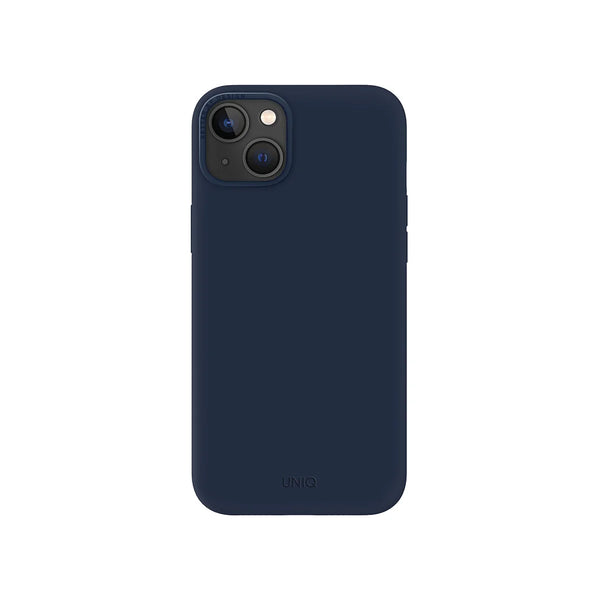 Funda híbrida de silicón premium color Azul para iPhone 14 Plus