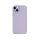 Funda híbrida de silicón premium color Lavanda para iPhone 14 Plus