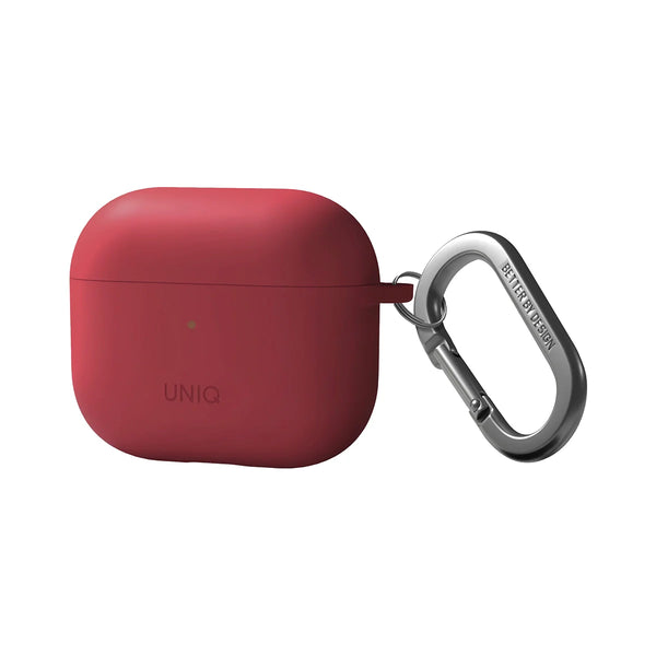 Funda híbrida reforzada con aluminio color Coral para AirPods 3ª generación