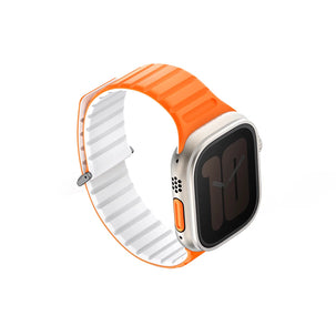 REVIX EVO Correa para Apple Watch 46 | 45 | 44 | 42 mm | Apple Watch Ultra 49 mm magnética bicolor reversible broche metálico