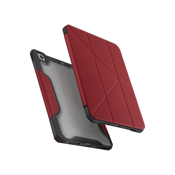 Funda máxima protección anti impactos con porta lápiz integrado color Rojo para iPad 10.2" (9ª | 8ª | 7ª generación)