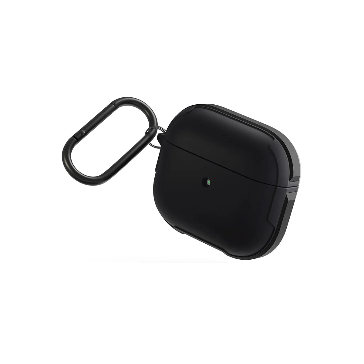 Funda hí­brida con bumper de aluminio anti impacto color Negro para AirPods 3ª generación