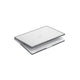 Carcasa anti impacto con bumper protector color Gris para MacBook Pro 16" 2021