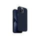 Funda híbrida con bumper anti impacto, bisel de aluminio, compatible con MagSafe color Azul para iPhone 15 Pro Max