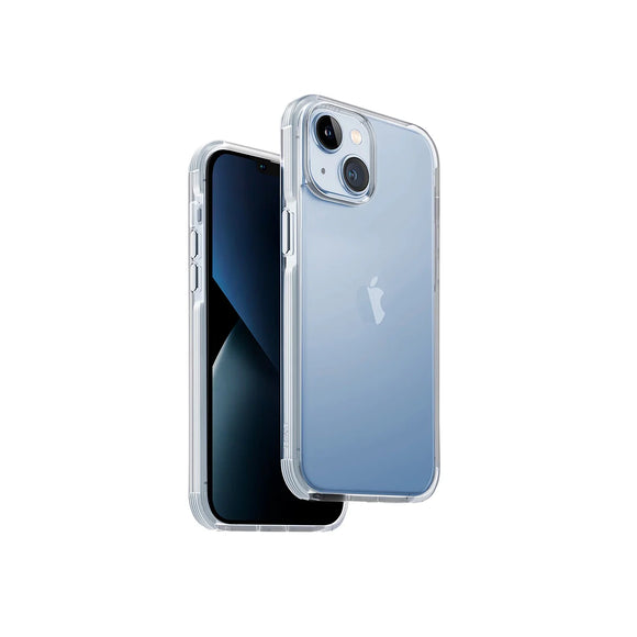 Funda híbrida con bumper anti impacto color Azul para iPhone 14