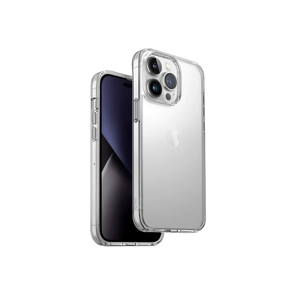 Funda híbrida con protección rígida 3H color Transparente para iPhone 14 Pro