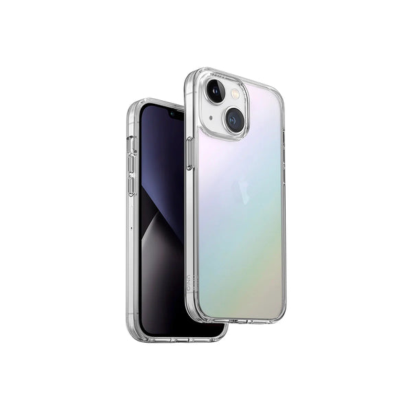 Funda híbrida con protección rígida 3H color Tornasol para iPhone 14