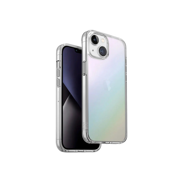 Funda híbrida con protección rígida 3H color Tornasol para iPhone 14 Plus