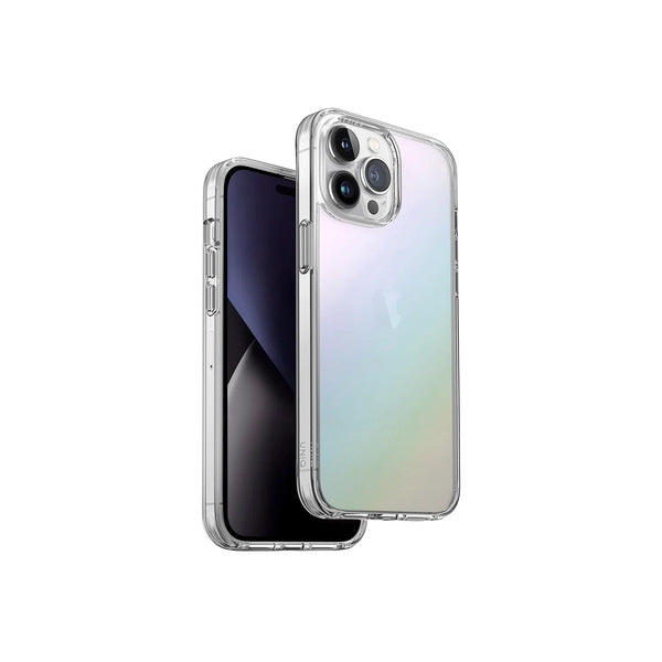 Funda híbrida con protección rígida 3H color Tornasol para iPhone 14 Pro Max