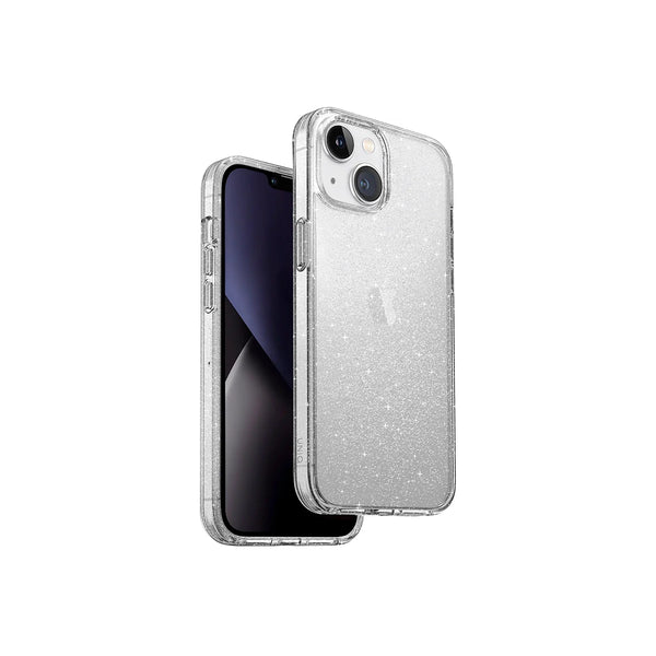 Funda híbrida con protección rígida 3H color Transparente Brillante para iPhone 14 Plus