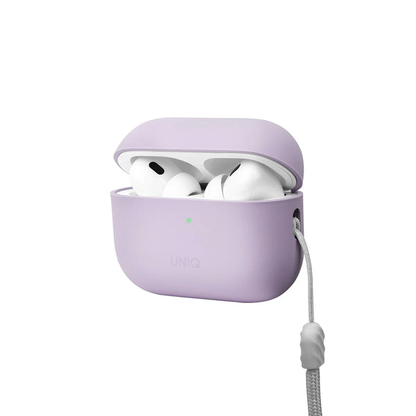 Funda híbrida de silicón premium color Lavanda para AirPods Pro 2ª generación