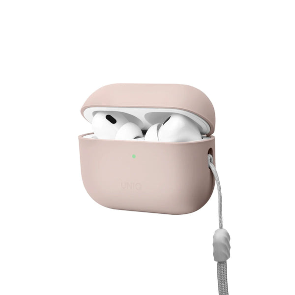 Funda híbrida de silicón premium color Rosa para AirPods Pro 2ª generación