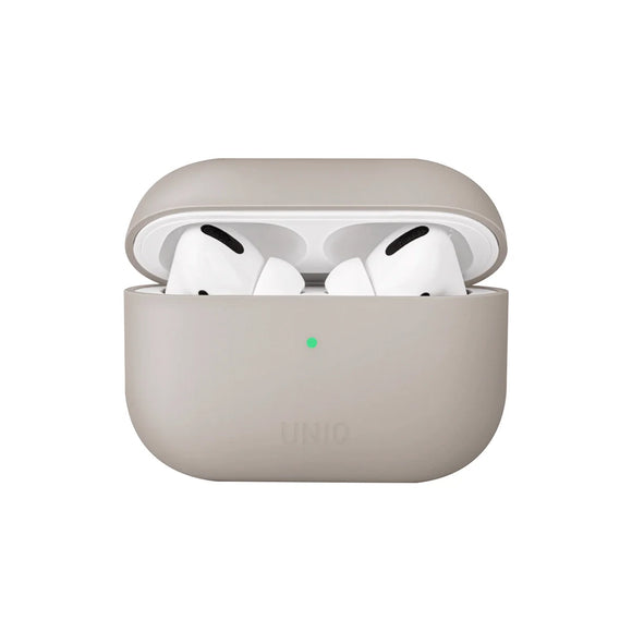 Funda híbrida de silicón premium color Marfil para AirPods Pro 1ª generación