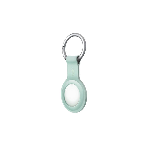 Funda Llavero fabricada con silicón premium color Verde para AirTag 1ª generación