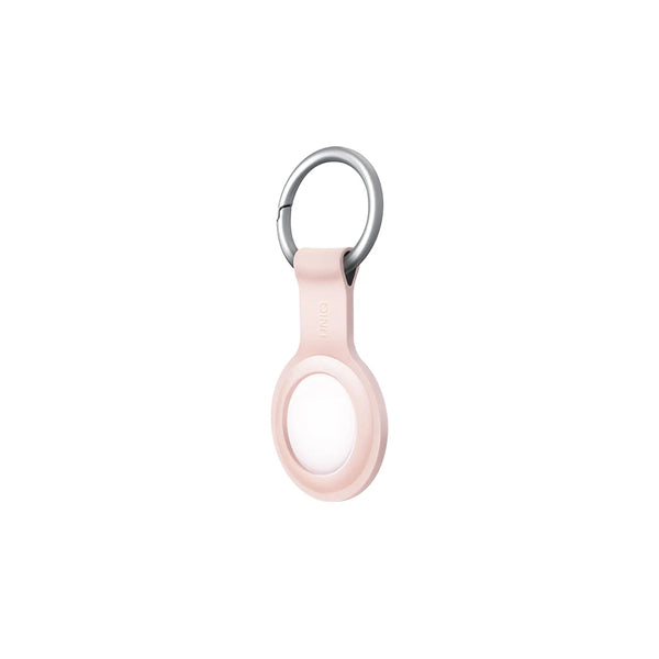 Funda Llavero fabricada con silicón premium color Rosa para AirTag 1ª generación