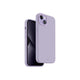 Funda híbrida de silicón premium color Lavanda para iPhone 14 Plus