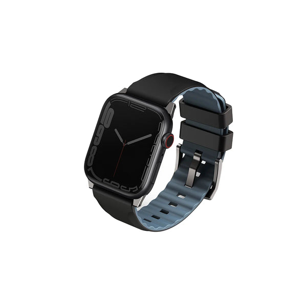 Correa con acabado suave de silicón premium color Negro para Apple Watch 41 | 40 | 38 mm