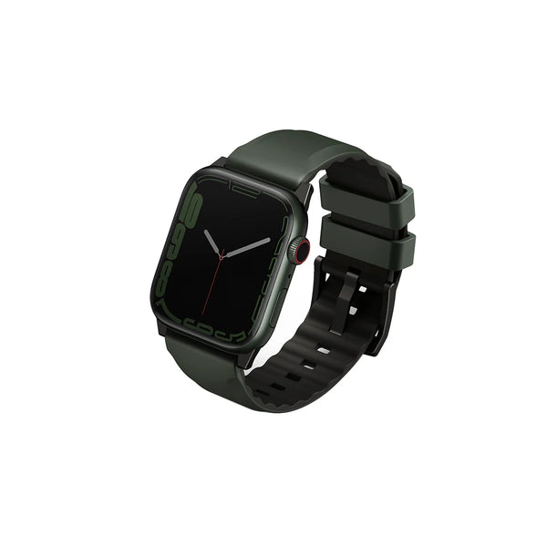 Correa con acabado suave de silicón premium color Verde para Apple Watch | Ultra 49 | 45 | 44 | 42 mm