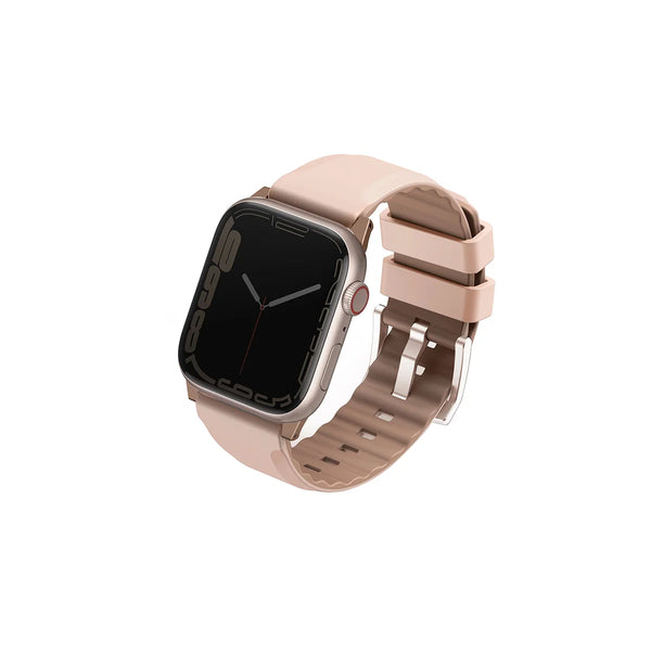 Correa con acabado suave de silicón premium color Rosa para Apple Watch 41 | 40 | 38 mm