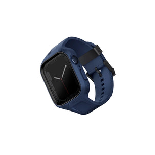MONOS Correa con Funda para Apple Watch 45 | 44 mm silicón premium tacto suave