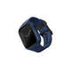 Correa con Funda con acabado suave de silicón premium y bumper integrado color Azul para Apple Watch 45 | 44 mm