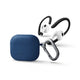 Funda híbrida reforzada con aluminio color Azul para AirPods 3ª generación