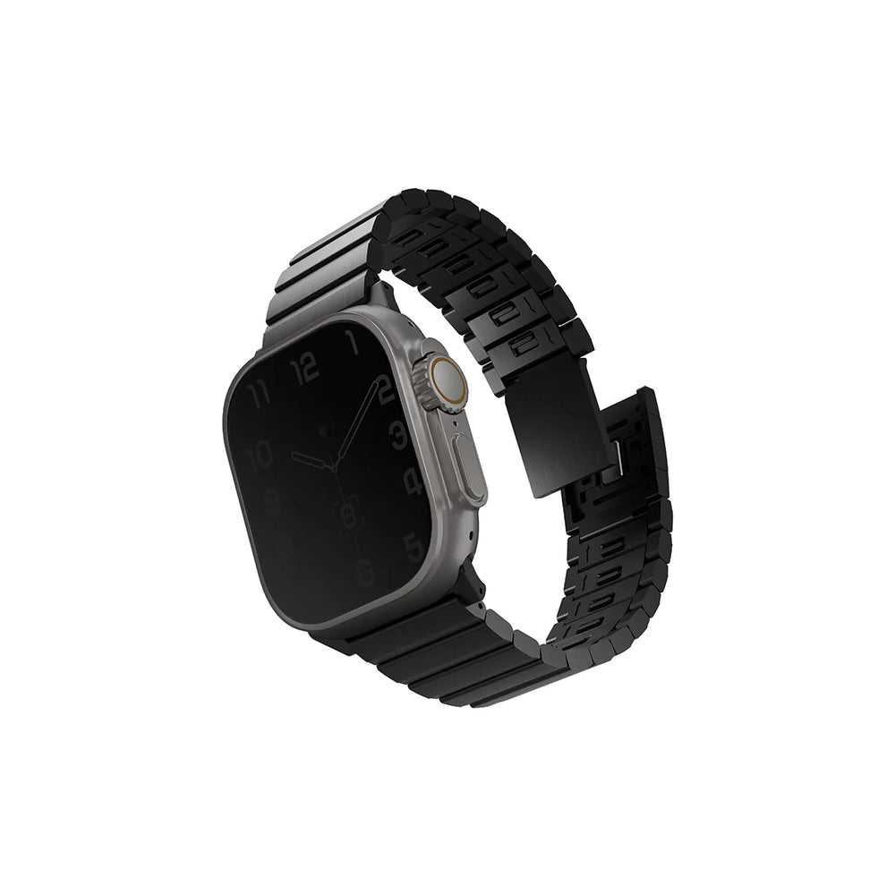 STROVA MAG Correa para Apple Watch 46 | 45 | 44 | 42 mm | Apple Watch Ultra 49 mm metálica acero inoxidable ajustable
