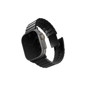 STROVA MAG Correa para Apple Watch 46 | 45 | 44 | 42 mm | Apple Watch Ultra 49 mm metálica acero inoxidable ajustable