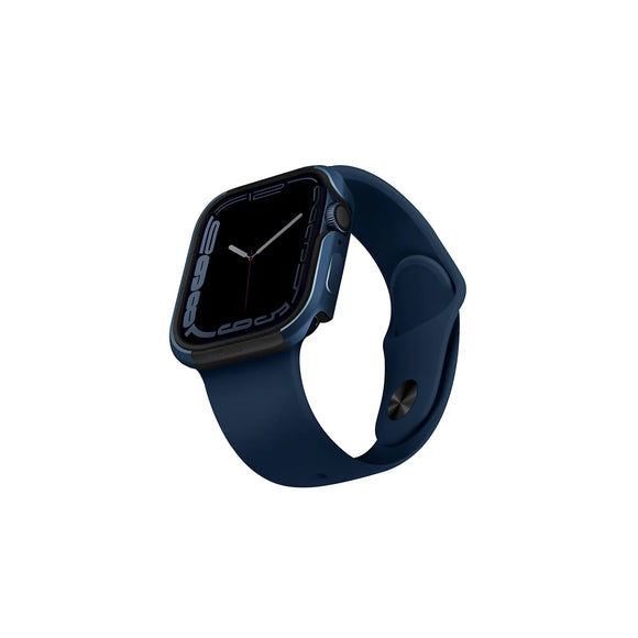 Funda híbrida fabricada en aluminio color Azul Cobalto para Apple Watch 45 | 44 mm