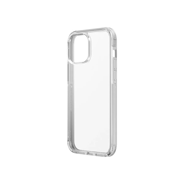 Funda híbrida con bumper anti impacto color Transparente para iPhone 14