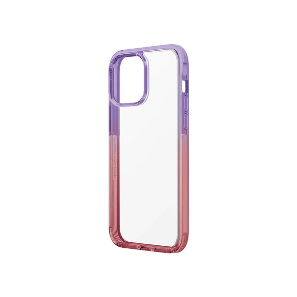 Funda híbrida con bumper anti impacto color Lavanda | Rosa para iPhone 14 Pro Max