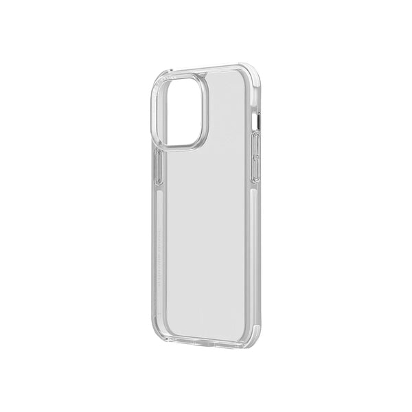 Funda híbrida con bumper anti impacto color Blanco para iPhone 15 Plus