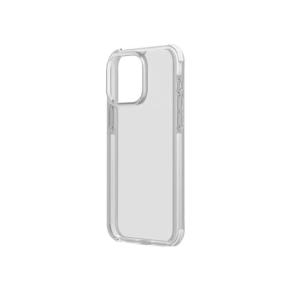 Funda híbrida con bumper anti impacto color Blanco para iPhone 15 Pro