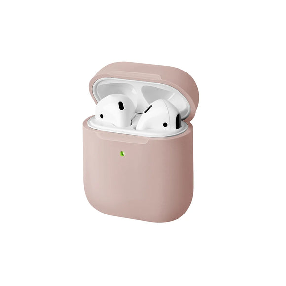 Funda híbrida de silicón premium color Rosa para AirPods 2ª | 1ª generación